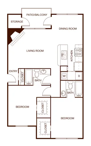 2BR/2BA - B2