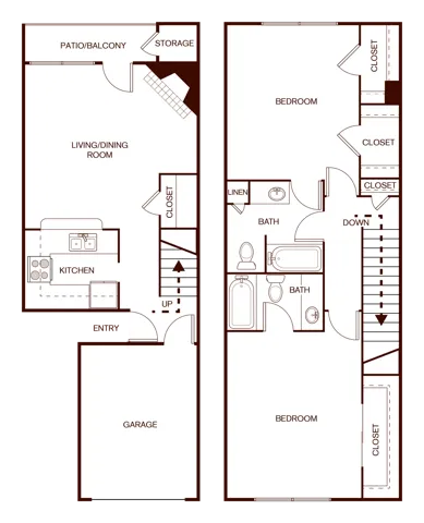 2BR/2BA - T1