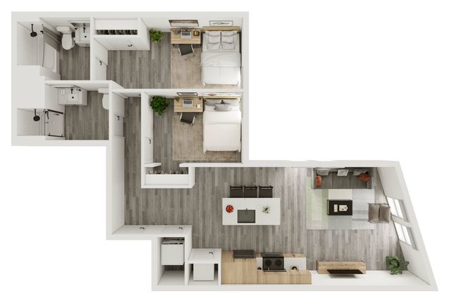 2BD/2BA - B4
