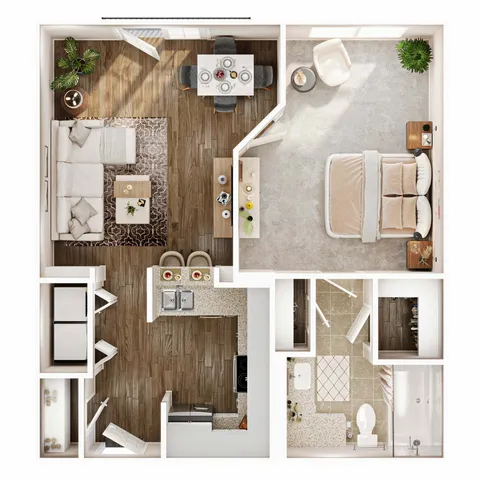 1BR/1BA - A3