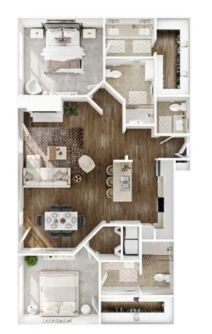 2BR/2.5BA - B5