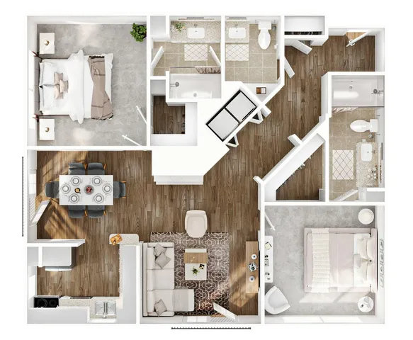 2BR/2BA - B3