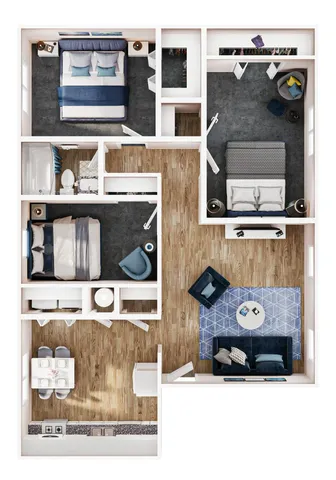 3BR/1BA - C2