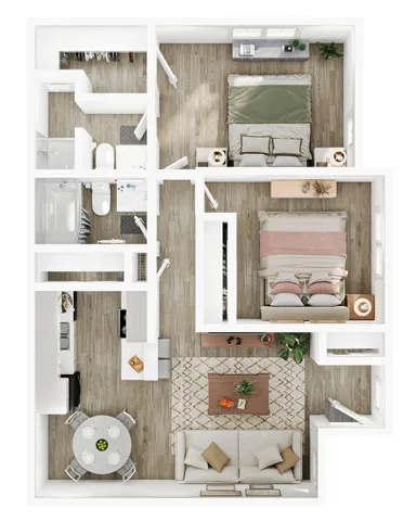 2BR/2BA - B2