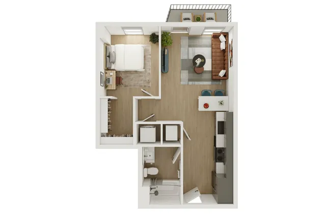 1 Bed 1 Bath