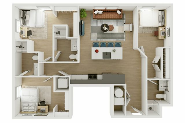 3 Bed 3 Bath