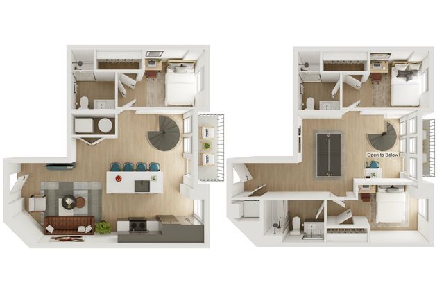 3 Bed 3 Bath Townhouse