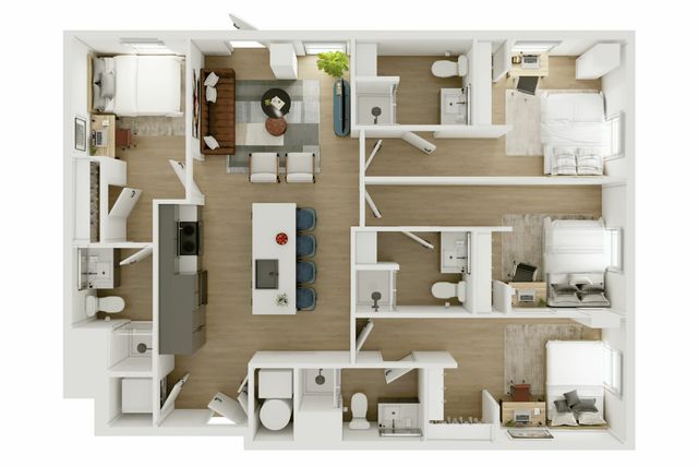 4 Bed 4 Bath