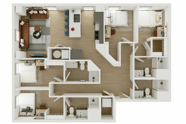 4 Bed 4 Bath
