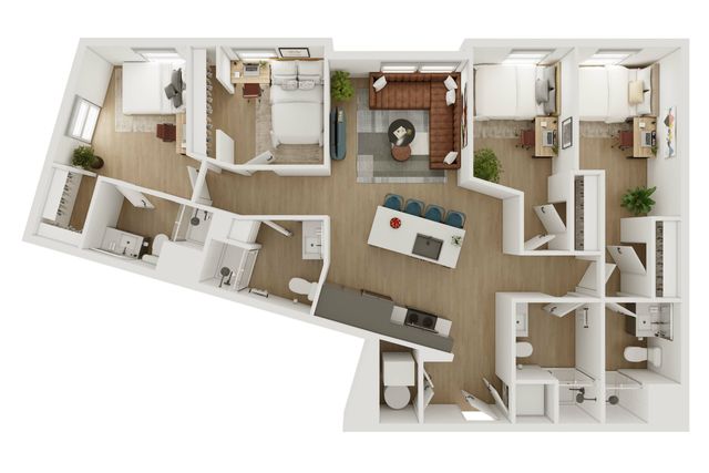 4 Bed 4 Bath