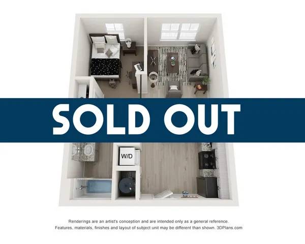 1BR/1BA