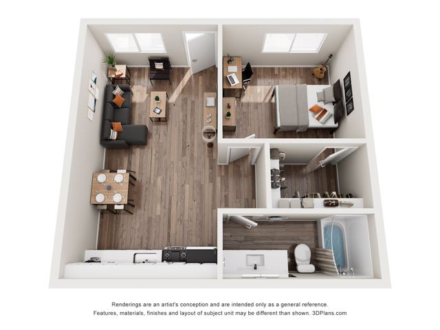 1 Bed