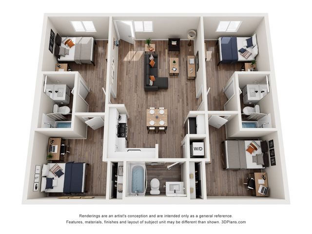 4 Bed