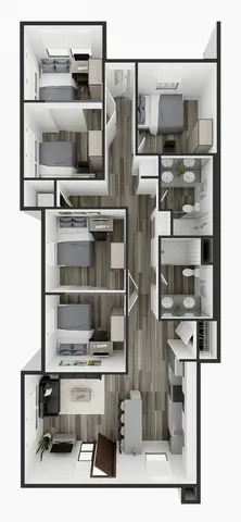 5 bed