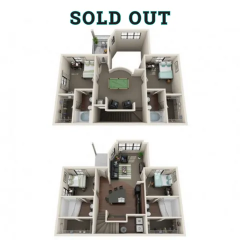 4x4 Townhouse Large