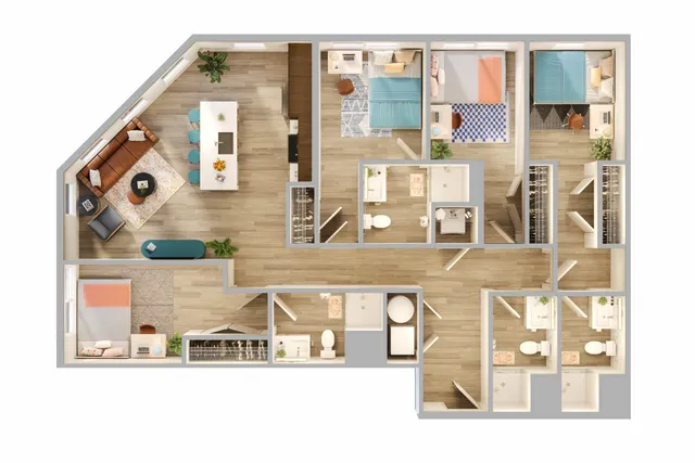 4 Bed 4 Bath