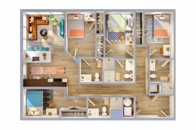 4 Bed 4 Bath