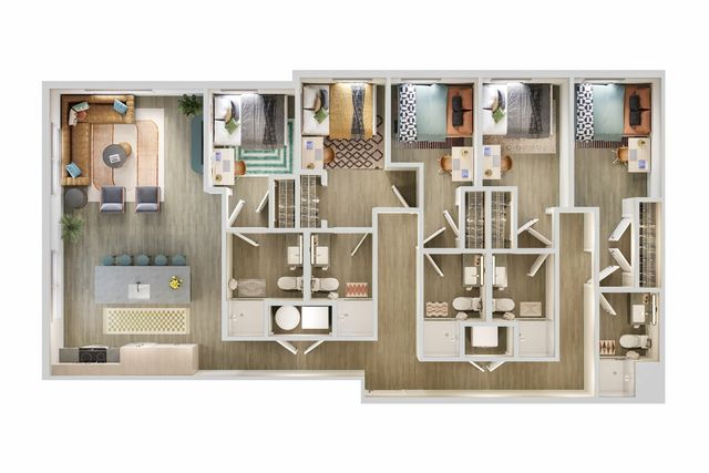 5 Bed 5 Bath - E2A