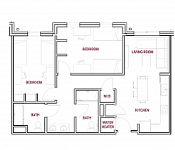 2BR/2BA - B3