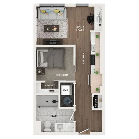1BR/1BA - A