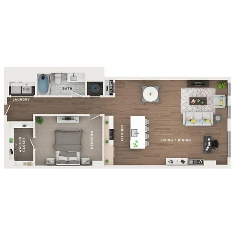 1BR/1BA - A10