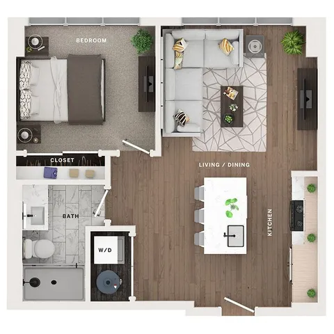 1BR/1BA A1a