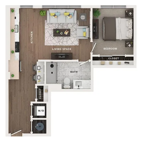 1BR/1BA - A3