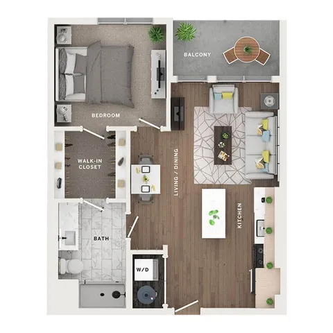 1BR/1BA - A4a