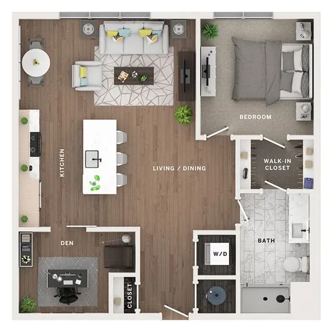 1BR/1BA - A7