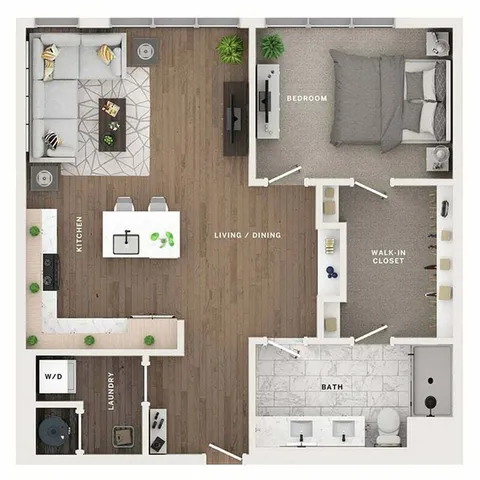1BR/1BA - A8