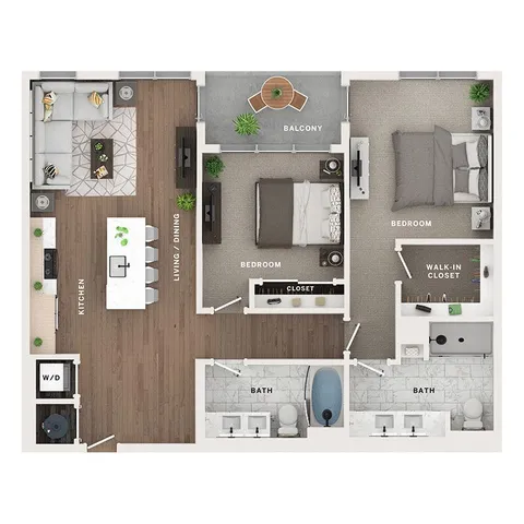 2BR/2BA - C2