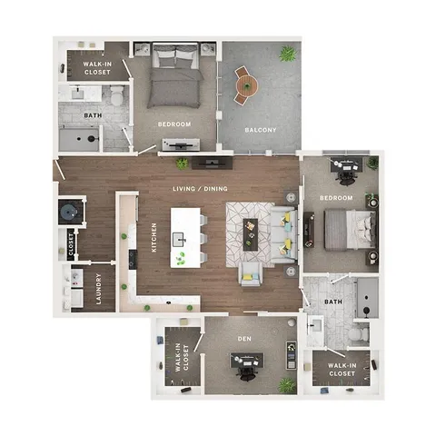 3BR/2BA