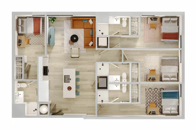 4 Bed 4 Bath