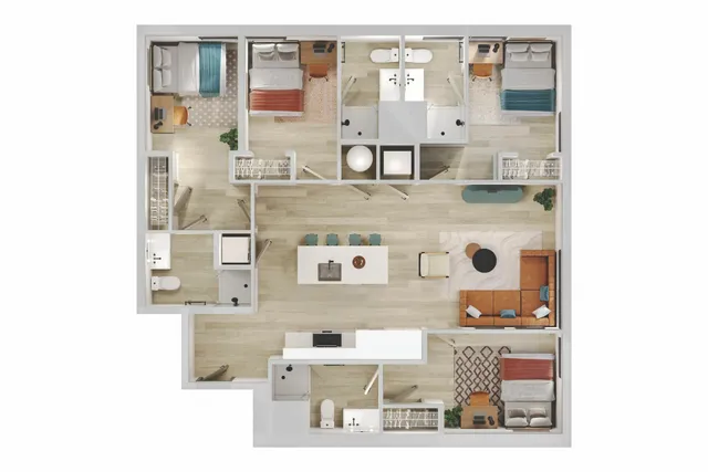 4 Bed 4 Bath
