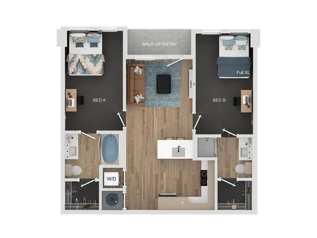 2BR/2BA - B1.2
