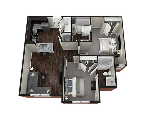 2x2 Floorplan