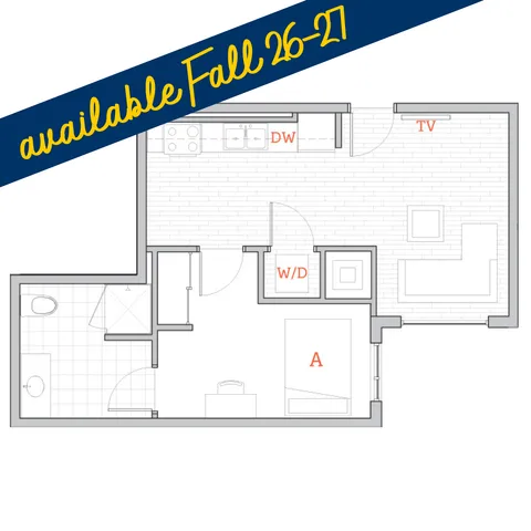 1BR/1BA - B Terrace