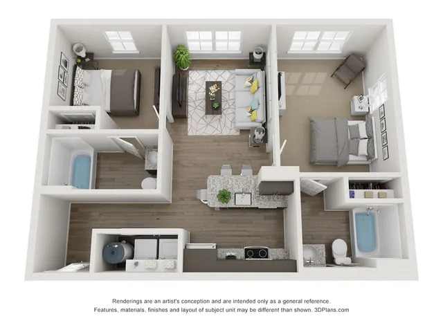 2BR/2BA