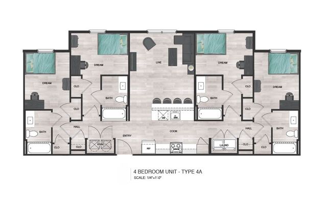 4BR/4BA - D1