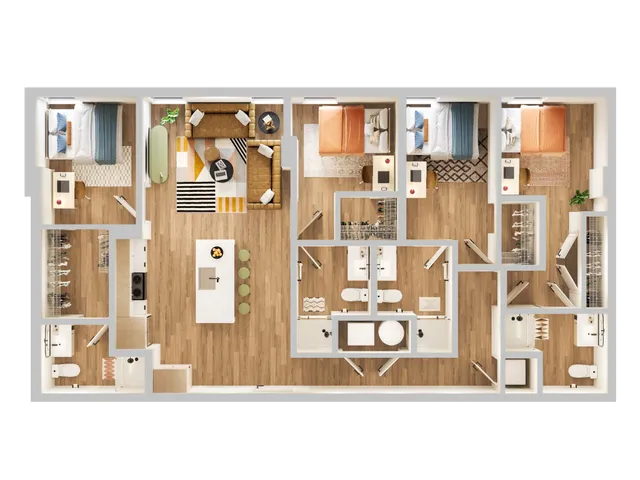 4 Bed 4 Bath - E2