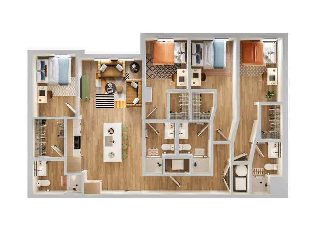 4 Bed 4 Bath - E6