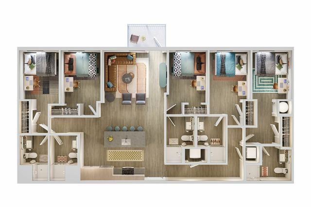 5 Bed 5 Bath - E1