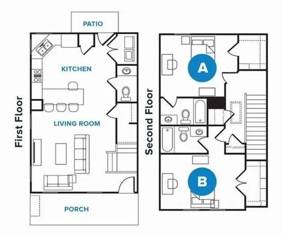 Heights two bedroom apartment