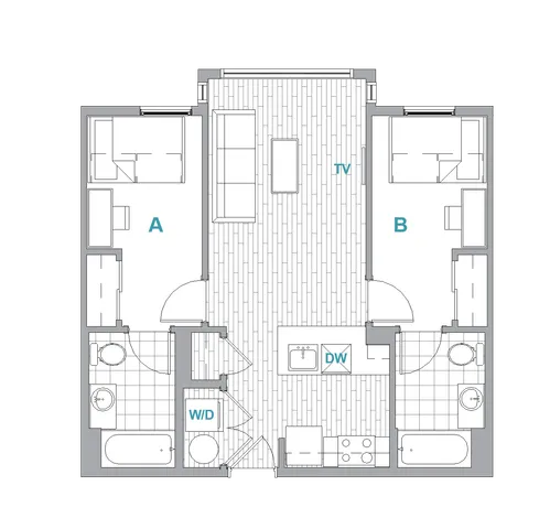 2x2 Terrace