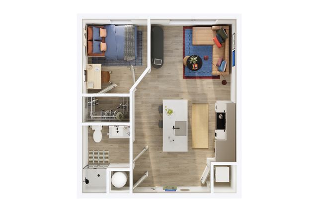 1 Bed 1 Bath