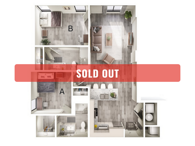2BR/2BA - B3