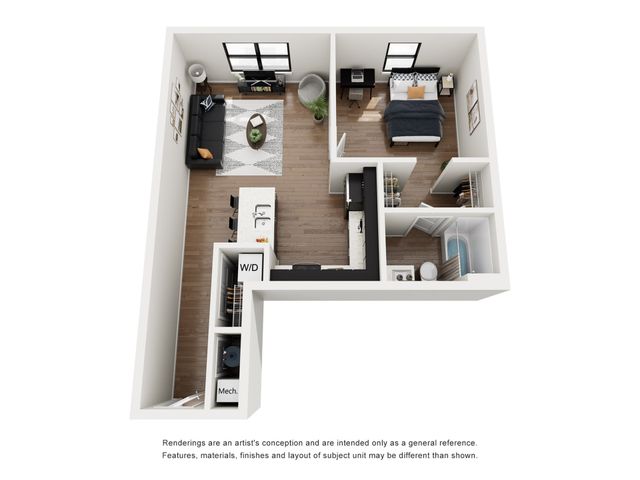 A4 floorplan media