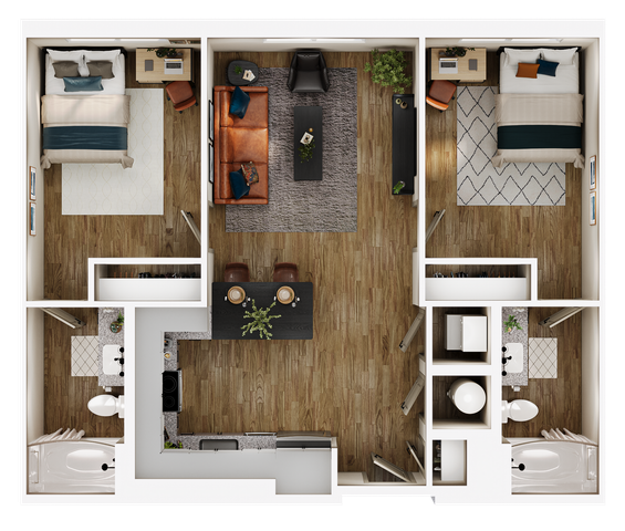 2BR/2BA - B1