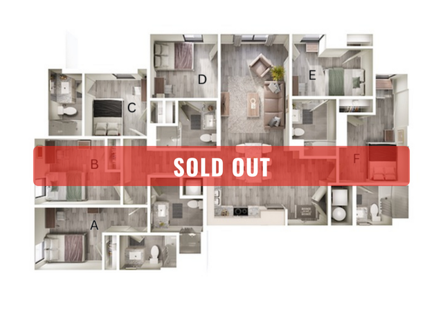 6BR/6BA - F2 Sold Out