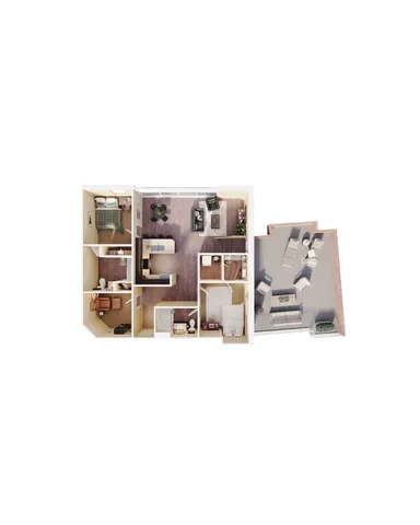 2BR/2BA - Chief